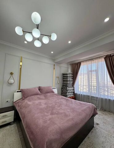 бишкек продажа квартира: 3 комнаты, 96 м², Элитка, 7 этаж, Евроремонт