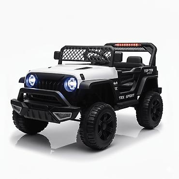 sastavite model buba: Dečiji džip na akumulator Wrangler Beli (12V) – SM-25401B Šifra — 1