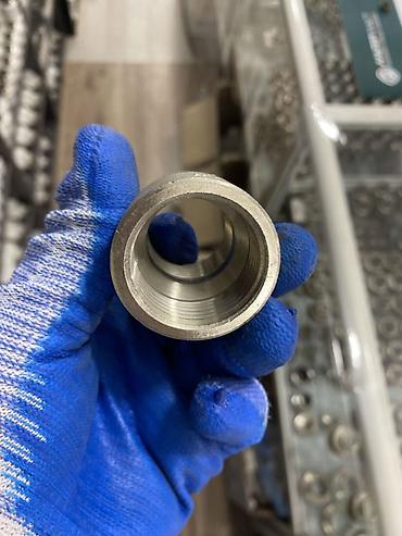 сгоны: Переходная муфта 3/4" × 1" для трубных соединений. Металлический — 2