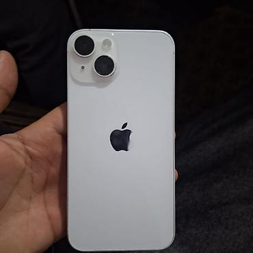 Apple iPhone: IPhone 14, Б/у, 128 ГБ, Голубой, 81 % — 7