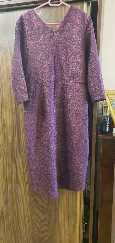 женские платья из вискозы: Вечернее платье, Миди, Massimo Dutti, XL at lalafo.az женские платья из вискозы: Вечернее платье, Миди, Massimo Dutti, XL