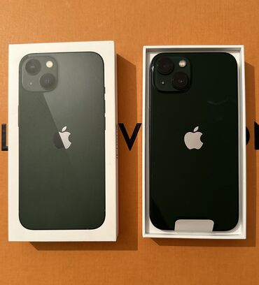 Apple iPhone: IPhone 13, Б/у, 128 ГБ, Защитное стекло, Коробка, 88 %