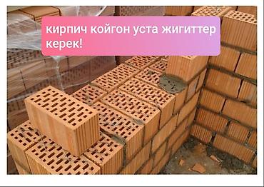 кабинет кушетка: Кирпич койгон бригада керек болтат! размер 12×6 адрес Чолпоната — 1