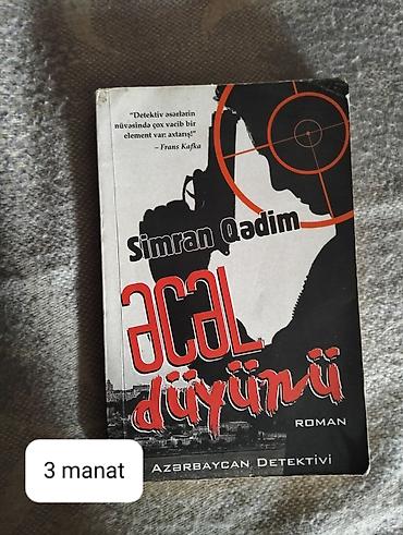 dollar manat: Detektiv janrını sevənlər üçün iki kitab: 1) Simran Qədim – “Əcəl — 1