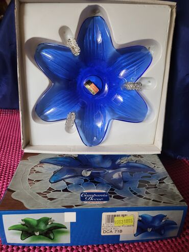 Ostali kućni dekor: Pepeljara, bоја - Tamnoplava, Novo — 1