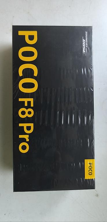 Мобильные телефоны и аксессуары: Poco F8 Pro, Новый, 512 ГБ, цвет - Черный, 2 SIM — 1