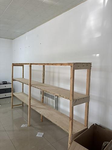 Taxta anbar rəfi – iri həcmli saxlama üçün - Material: tam taxta lalafo.az -da Taxta anbar rəfi – iri həcmli saxlama üçün - Material: tam taxta