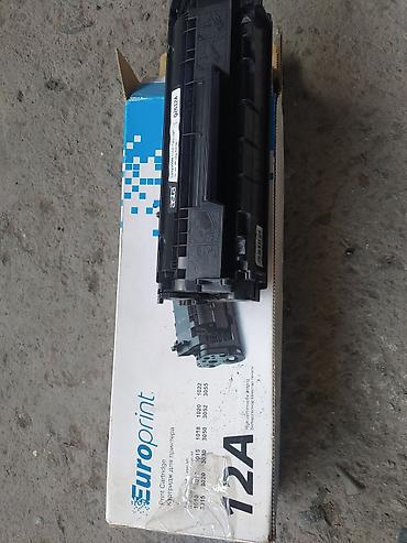a 20: Тонер-картриджи для лазерных принтеров и копиров: 1) HP LaserJet 12A — 8