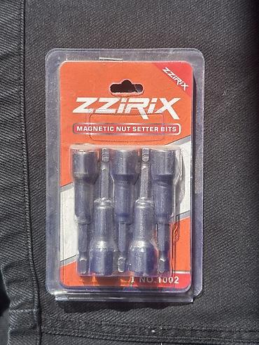 магнит наклейки: Набор магнитных головок для гаек ZZIRIX (Magnetic Nut Setter Bits) - — 2