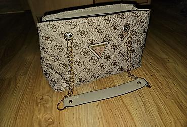 Modni rančevi: GUESS LOUISS VUITTON MICHAEL KORS. Elegantne damske torbe – crna — 20