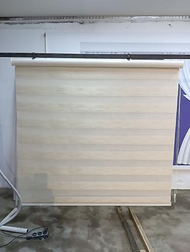 Jalüzlər: Zebra və plisse jalüz pərdələr - Model: Zebra (iki qatlı, işıq — 12