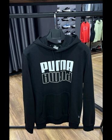 толстовка белая: Мужской спортивный костюм, M (EU 38), Puma, Новый, цвет - Черный, Самовывоз