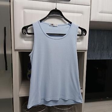 FB Sister qadın maykası/top - Rəng: açıq mavi (baby blue) - Model