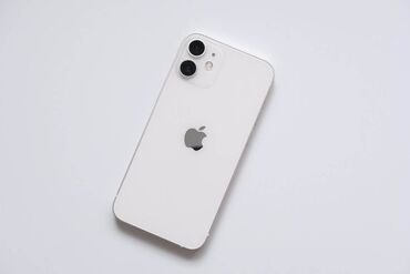 айыон 12: IPhone 12 mini, Новый, 64 ГБ, Белый, Зарядное устройство, Защитное стекло, Чехол, В рассрочку, 78 %