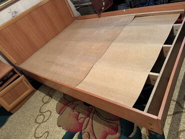 евро дрова: Эки кишилик керебет, Колдонулган, Without a mattress, узуну - 200 см