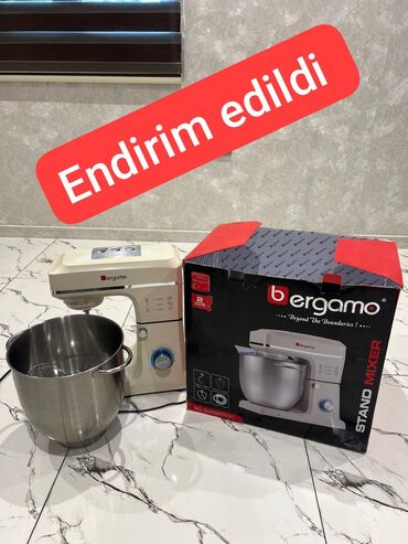 metbex kombayn qiymeti: Bergamo firma şirniyyat, krem, xəmir qarışdıran mikser. 12 litrlikdi