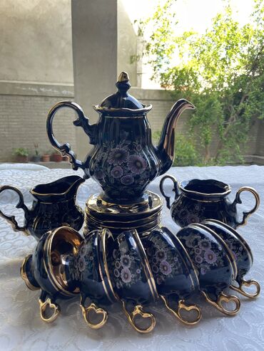madonna çay desti: Çay dəsti, rəng - Göy, Madonna, 6 nəfərlik, Türkiyə