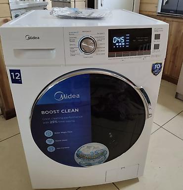 Продаю стиральную машину Midea CROWN. 12 кг! очень вместительная! для