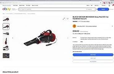 Ručni usisivači: BLACK+DECKER BDH1220AV – ručni usisivač za automobil, 12 V - — 13