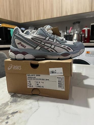 красовки азикс: Кроссовки, 36, Asics, Новый, цвет - Серый, Самовывоз — 1