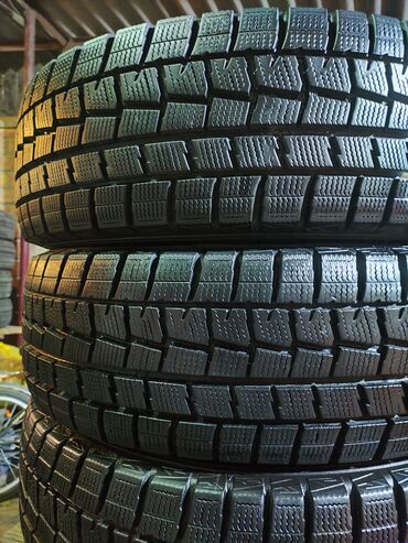 15 диска мазда: 195/65/R15 Dunlop,Япония,4шт,Комплект, липучка,зима, протектор 95