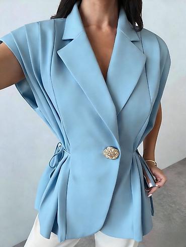 Sakoi: ✅Ženski bezrukavni sako – elegantan i moderno krojen prsluk-sako — 11