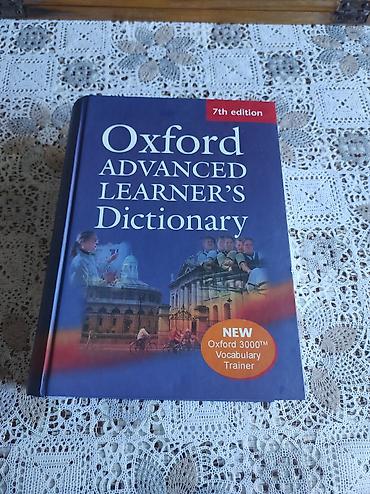 Lüğətlər: Oxford Advanced Learner's Dictionary (7th Edition) satılır. Kitab — 1