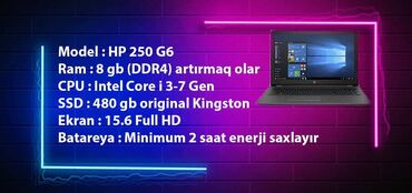 hp pavilion ekran: İşlənmiş HP 15.6 ", Intel Core i3, 512 GB, Ödənişli çatdırılma, Ünvandan götürmə