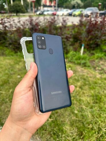 samsung 530u: Samsung Galaxy A21S, Б/у, 64 ГБ, цвет - Черный, 2 SIM