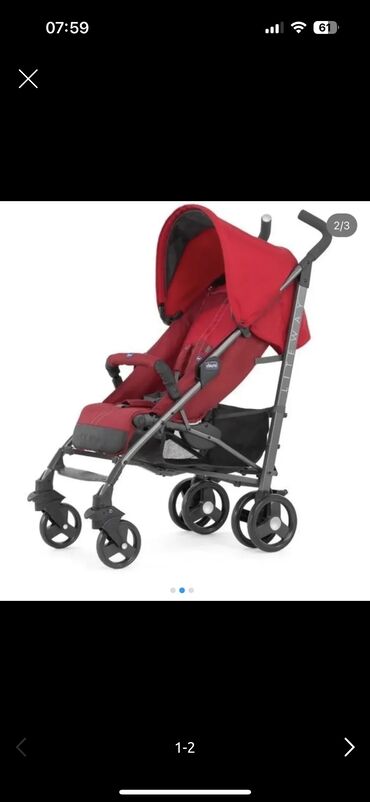 chicco trio sprint universal arabalar: Klassik gəzinti arabası, Chicco, İşlənmiş