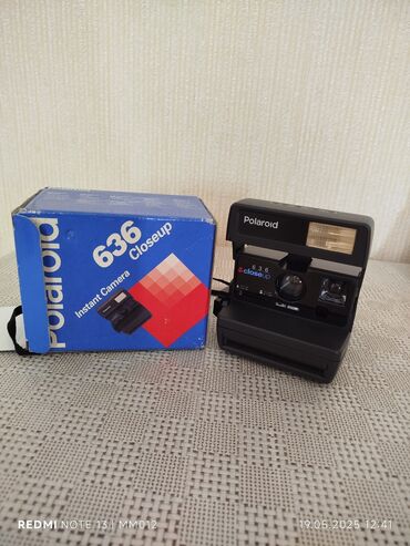 fotoaparat polaroid: Polaroid 636 - Orijinal İngiltərə istehsalı İşləkdir. Səliqəli