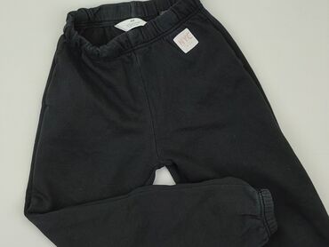 czarna sukienka z cekinami: Sweatpants, H&M, 10 years, 140, condition - Good