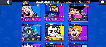 banner capı: Brawl Stars hesabı – inkişaf etmiş profil - Trophy sayısı: 45,464 - — 3