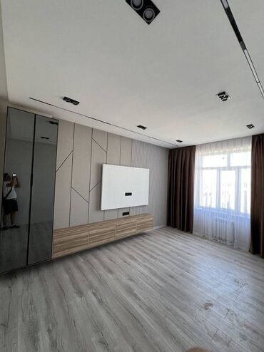 сдается квартира район джал: 2 бөлмө, 58 кв. м, Элитка, 10 кабат, Евроремонт