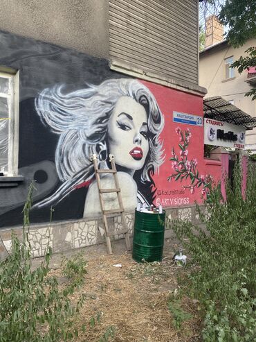 Декоративная роспись: Фактурная живопись, Художественная роспись, Граффити 3-5 лет опыта at lalafo.kg — 28 Декоративная роспись: Фактурная живопись, Художественная роспись, Граффити 3-5 лет опыта — 28