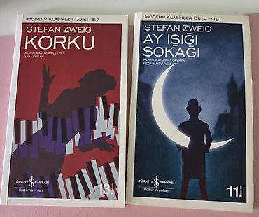 almanca kitablar: Stefan Zweig kitabları – 2 ədəd dəst Dəstə Stefan Zweig-in aşağıdakı — 1