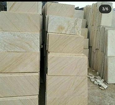 Dekorativ daşlar: Qumdaşı üzlük plitələri Məhsul təsviri: - Təbii qumdaşından kəsilmiş — 3