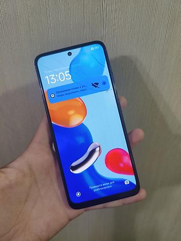 redmi 11 c: Redmi, Redmi Note 11, Б/у, 128 ГБ, цвет - Черный, 2 SIM — 1