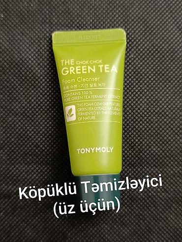 green witch: TONYMOLY The Chok Chok Green Tea Foam Cleanser – üz üçün köpüklü — 1