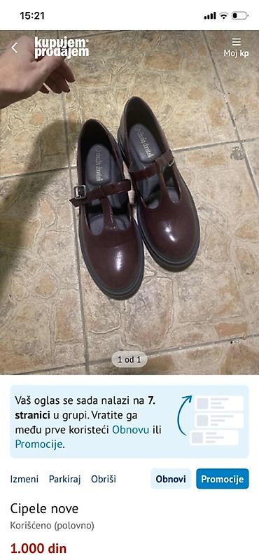 steve madden cipele: Ženske cipele u bordo boji, sa klasičnim i elegantnim dizajnom. Model — 1