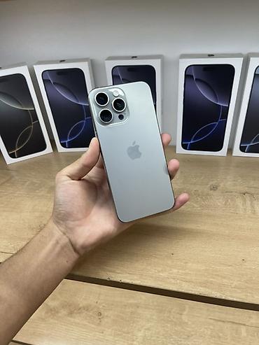 osh iphone: IPhone 15 Pro, Б/у, 256 ГБ, Natural Titanium, Зарядное устройство, Защитное стекло, Чехол, В рассрочку, 86 % — 1