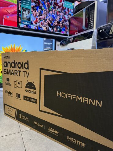 son model tv: Новый Телевизор Hoffmann Led 43" FHD (1920x1080), Бесплатная доставка