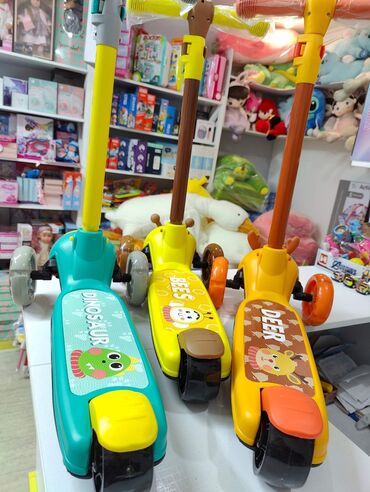 Детские самокаты: Детский самокат, Трёхколёсный, Новый — 8