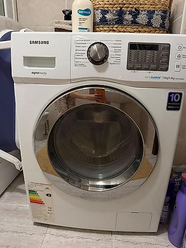 нужна: Продаю Samsung EcoBubble WD702U4BKWQ — стиральная машина с функцией — 1