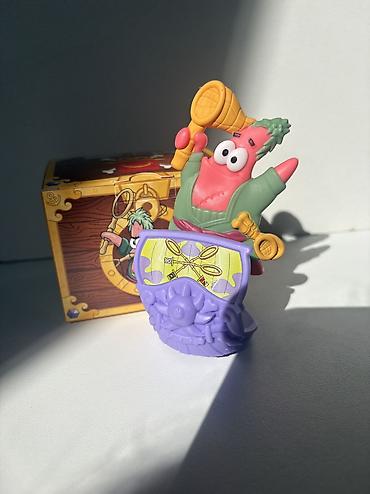 maqnit oyuncaq: Mcdonald’s Happy Meal Sponge Bob x One Piece kolleksiya oyuncaqları. 1 — 3
