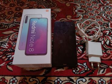 xiaomi mi 9 ikinci el: Xiaomi Redmi Note 8, 128 ГБ, цвет - Черный, 
 Отпечаток пальца, Две SIM карты, С документами