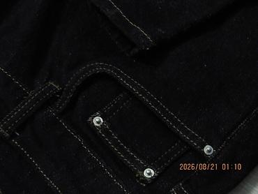 женские жинцы: Джинсы, Прямые, Indefini, Средняя талия, XL, L, 2XL — 4
