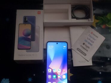 Redmi: Redmi Note 10S, 128 GB, rəng - Boz, Barmaq izi, İki sim kartlı, Face ID — 1