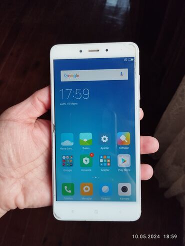 redmi note 5: Xiaomi Redmi Note 4G Dual Sim, rəng - Ağ