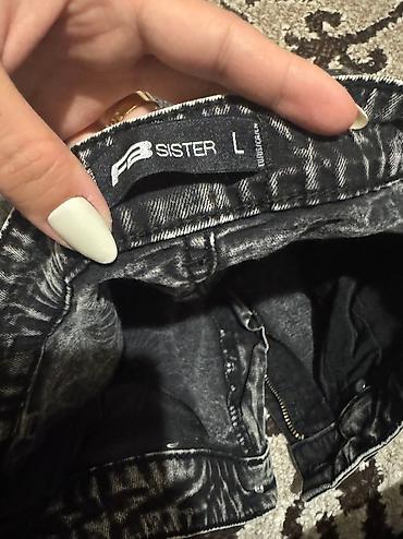 jeans: Mini Ətək, New Yorker, Cins, L — 3